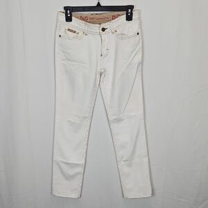 Dolce & Gabbana White Skinny Jeans
